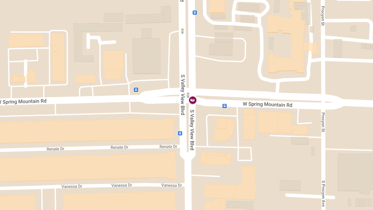 Injury Accident at Spring Mountain Rd & S Valley View Blvd