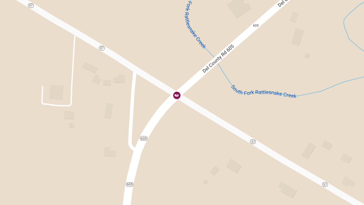 Injury Accident at State Rte 37 E & State Rte 605 S