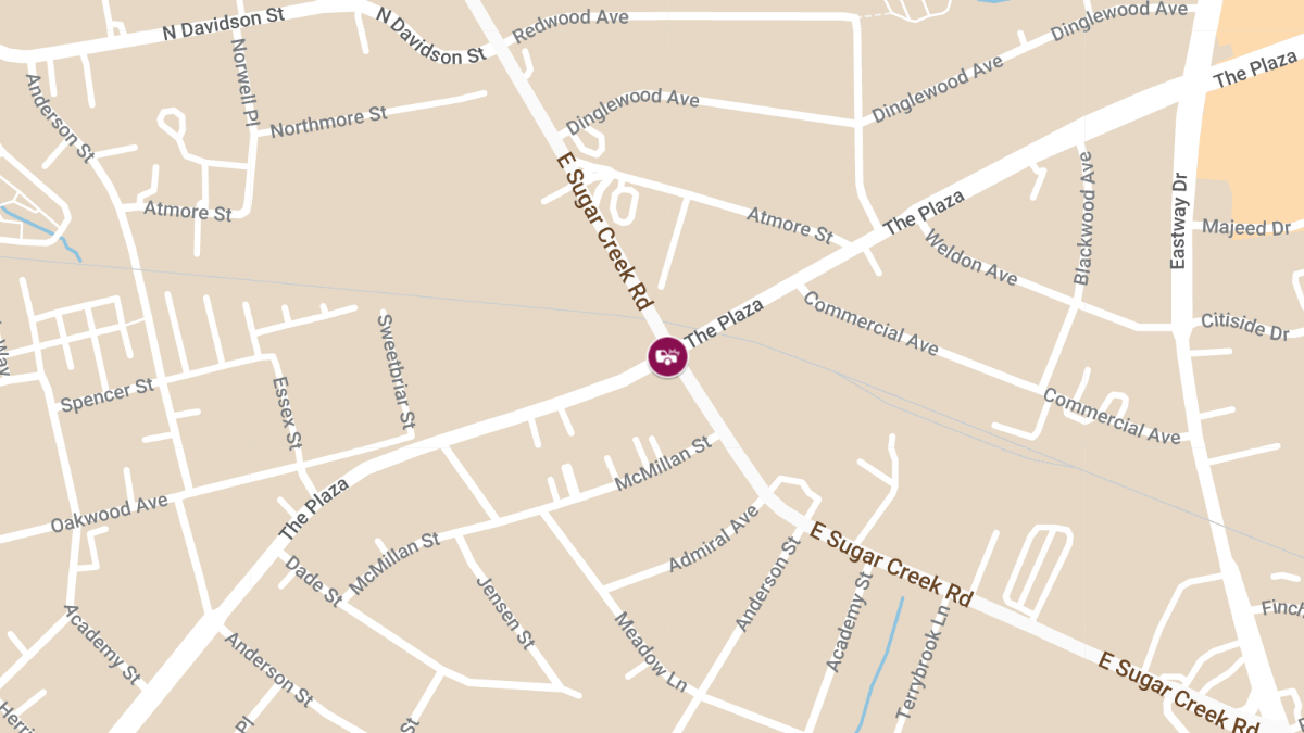 Injury Accident at The Plaza & E Sugar Creek Rd