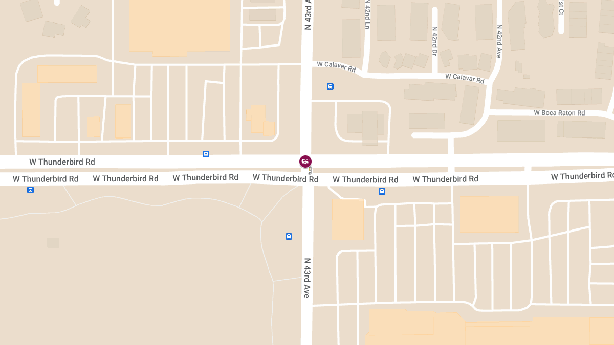 Injury Accident at Thunderbird Rd & 43rd Ave