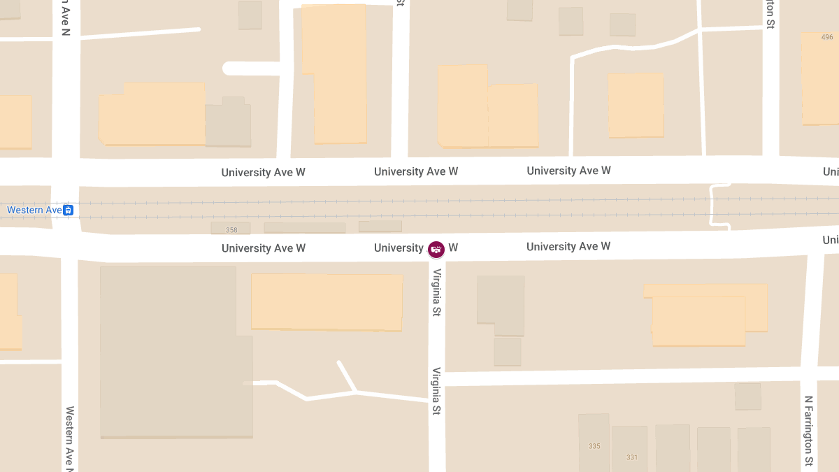 Injury Accident at University Ave W & Virginia St