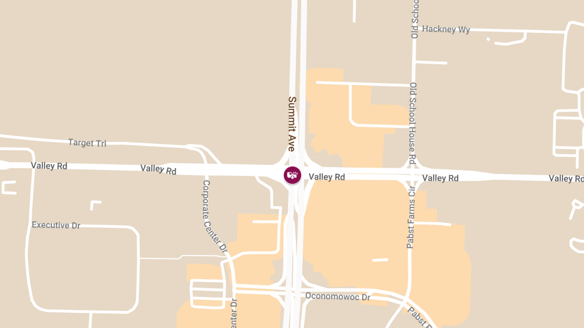Injury Accident at Valley Rd & Summit Ave