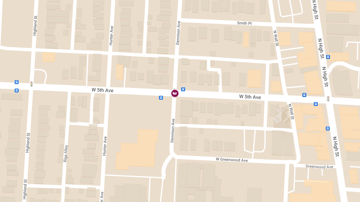 Injury Accident at W 5th Ave & Dennison Ave
