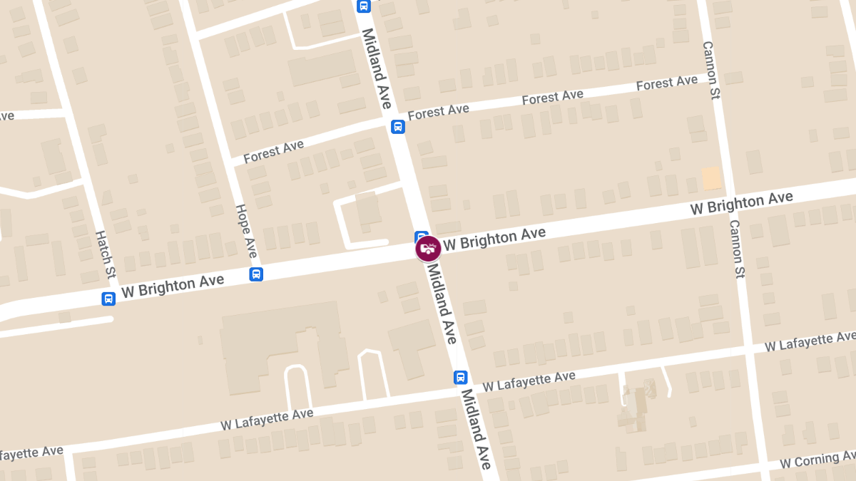 Injury Accident at W Brighton Ave & Midland Ave