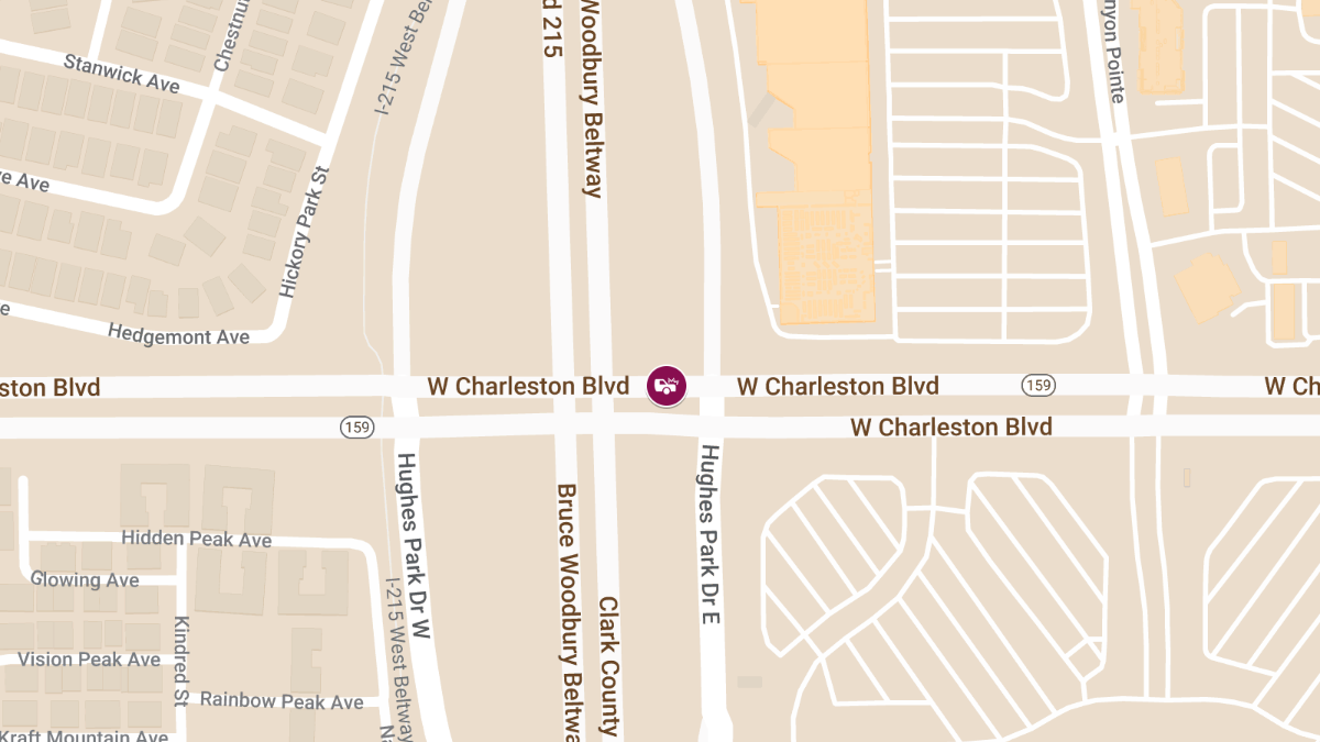 Injury Accident at W Charleston Blvd & CC-215