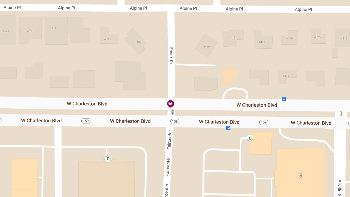 Injury Accident at W Charleston Blvd & Essex East Dr