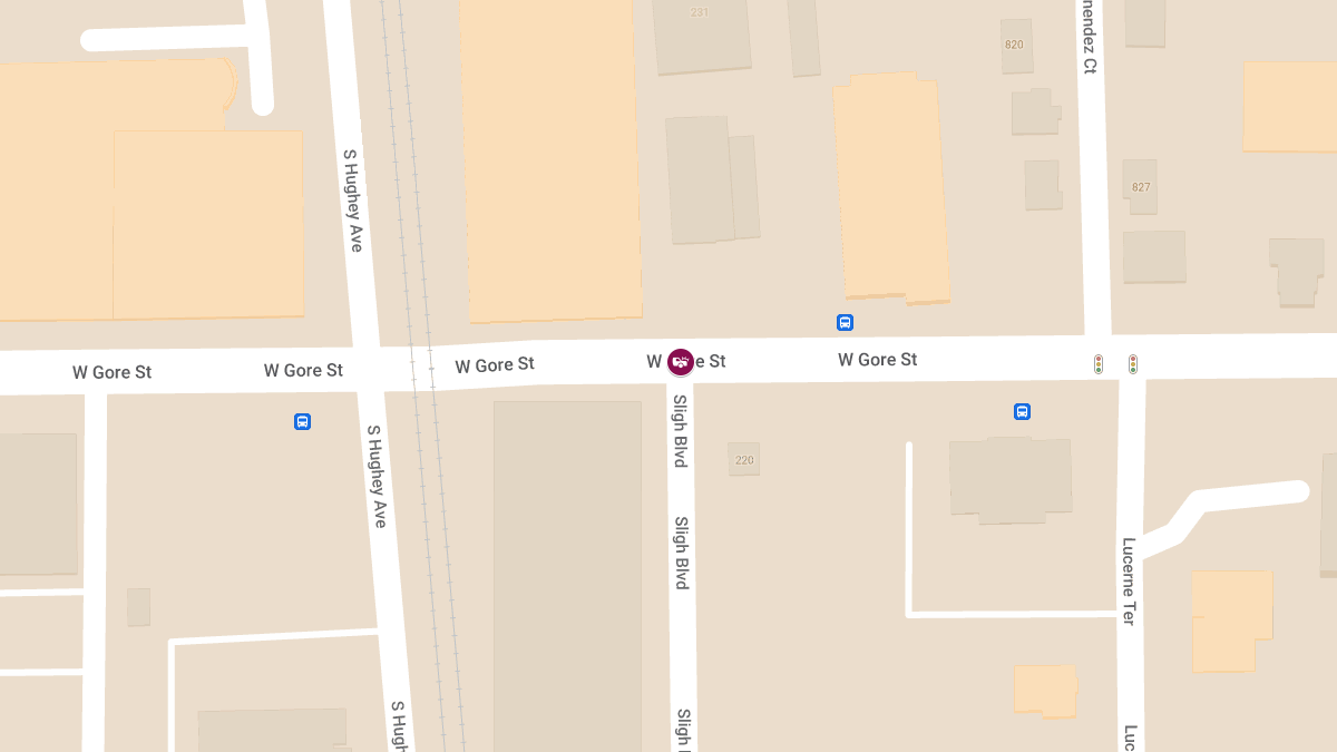 Injury Accident at W Gore St & Sligh Blvd