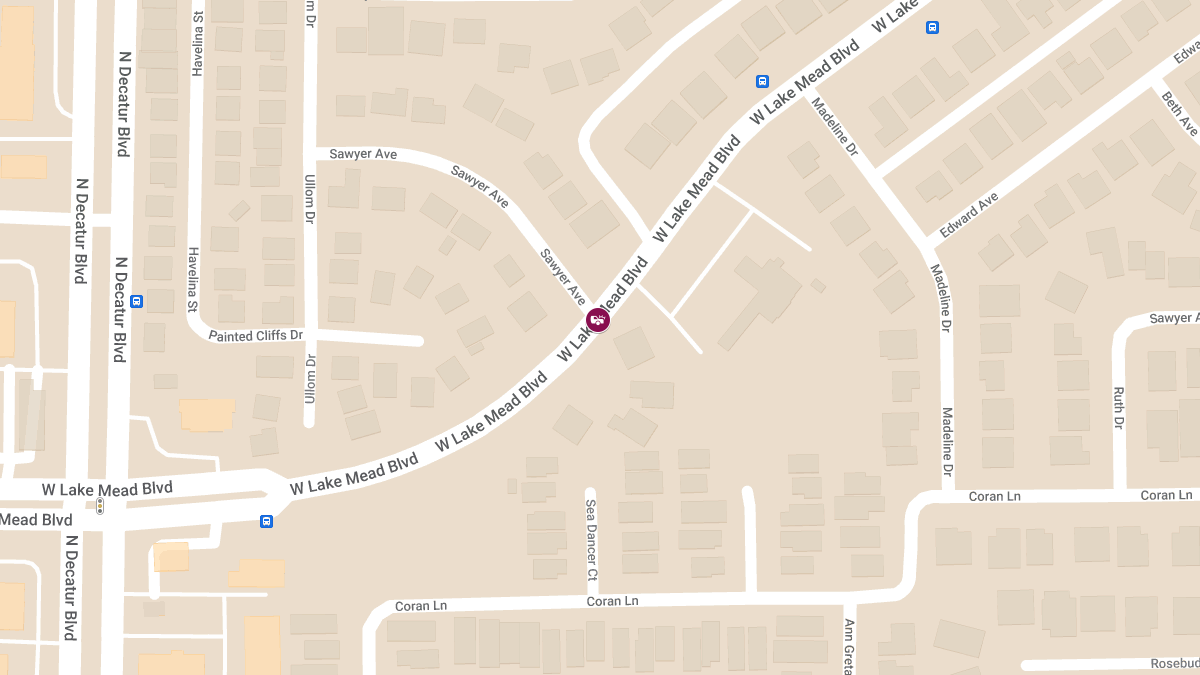 Injury Accident at W Lake Mead Blvd & Sawyer Ave