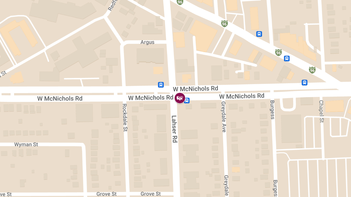 Injury Accident at W McNichols Rd & Lahser Rd