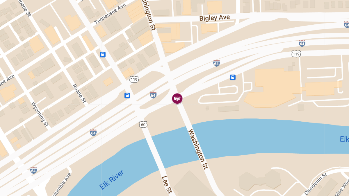 Injury Accident at Washington St W & Pennsylvania Ave S