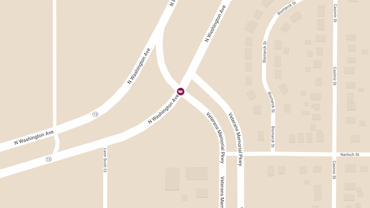 Injury Accident at Washington and Veterans Memorial (2)