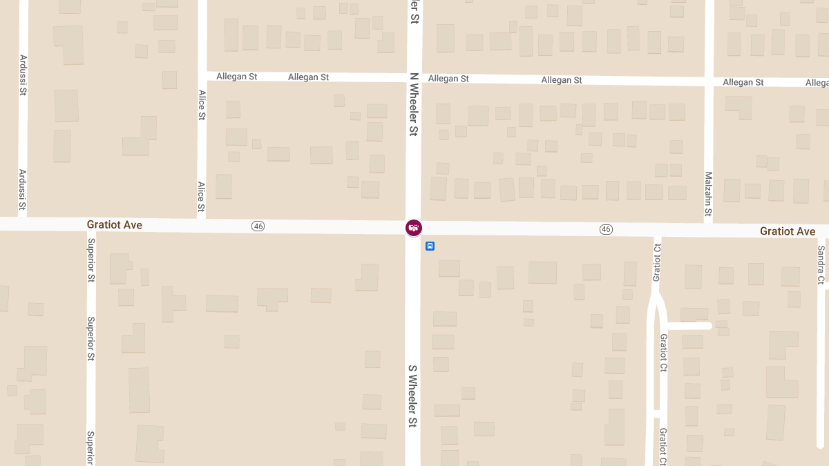 Injury Accident at Wheeler and Gratiot