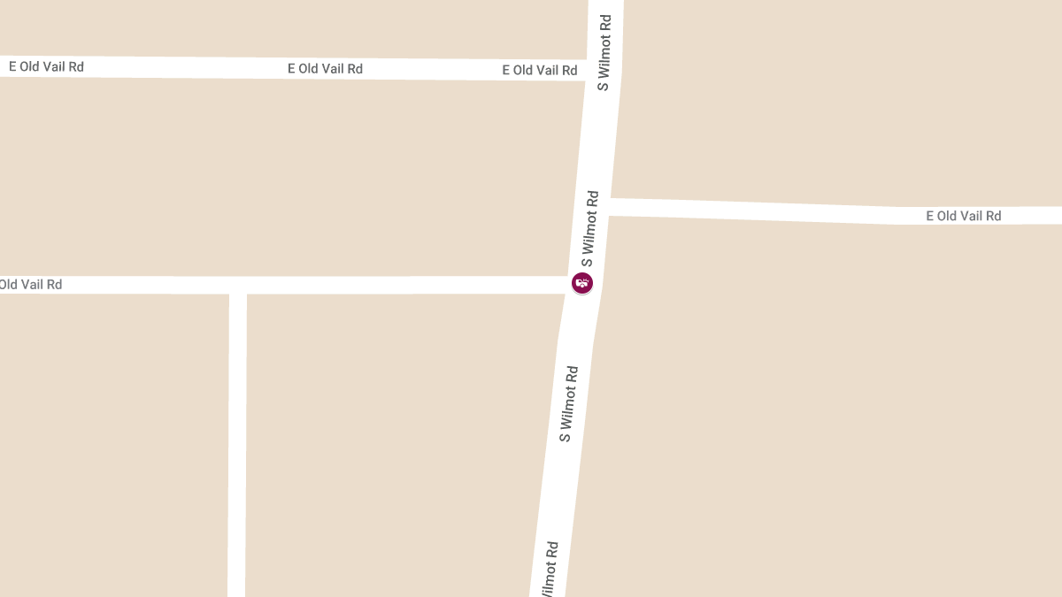 Injury Accident at Wilmot Rd & Old Vail Connection