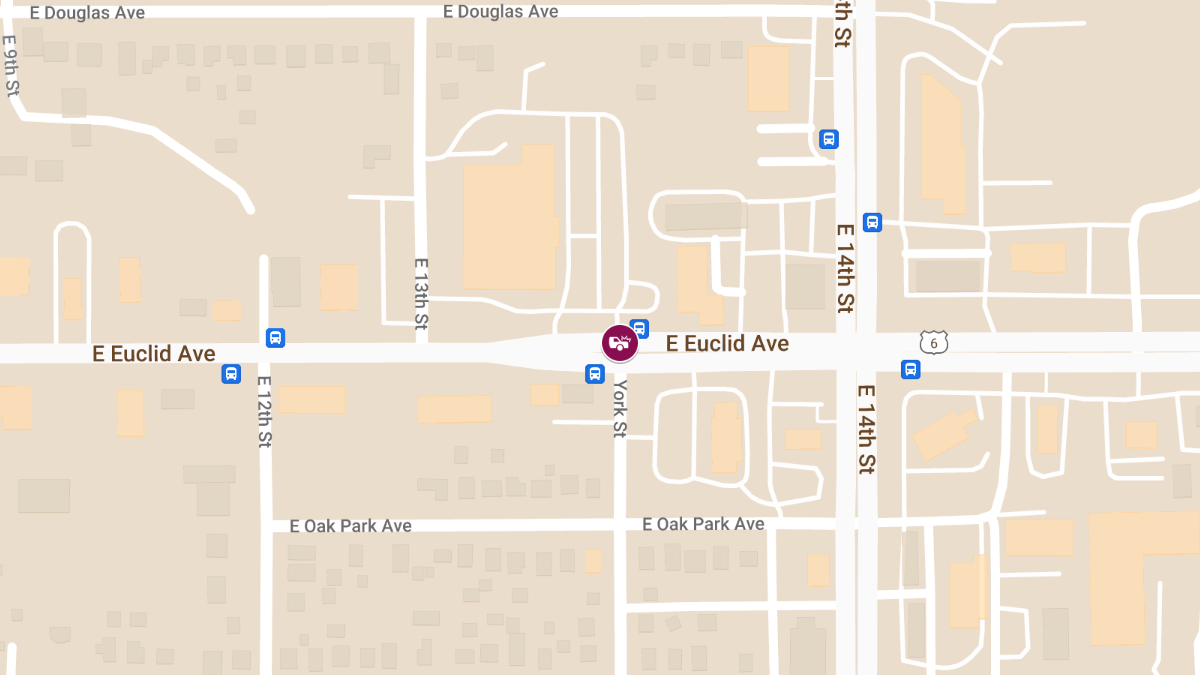 Injury Accident at York St and E Euclid Ave