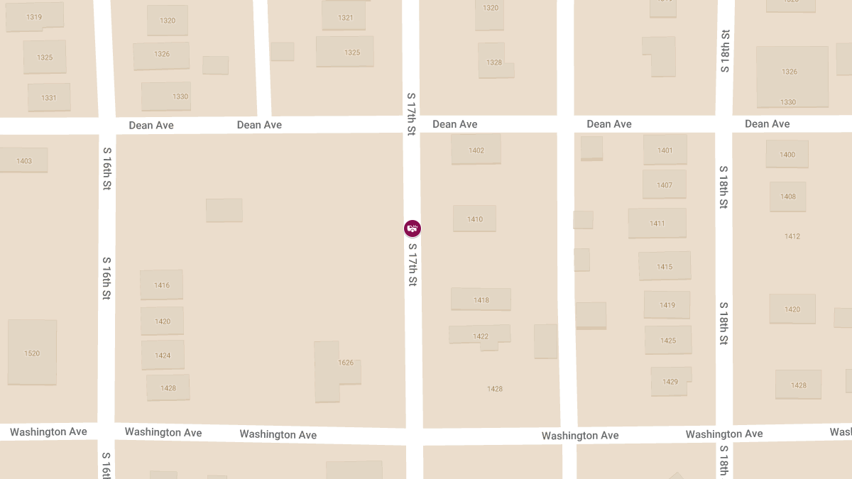 Injury Accident in 1400 Block of S 17th St Area