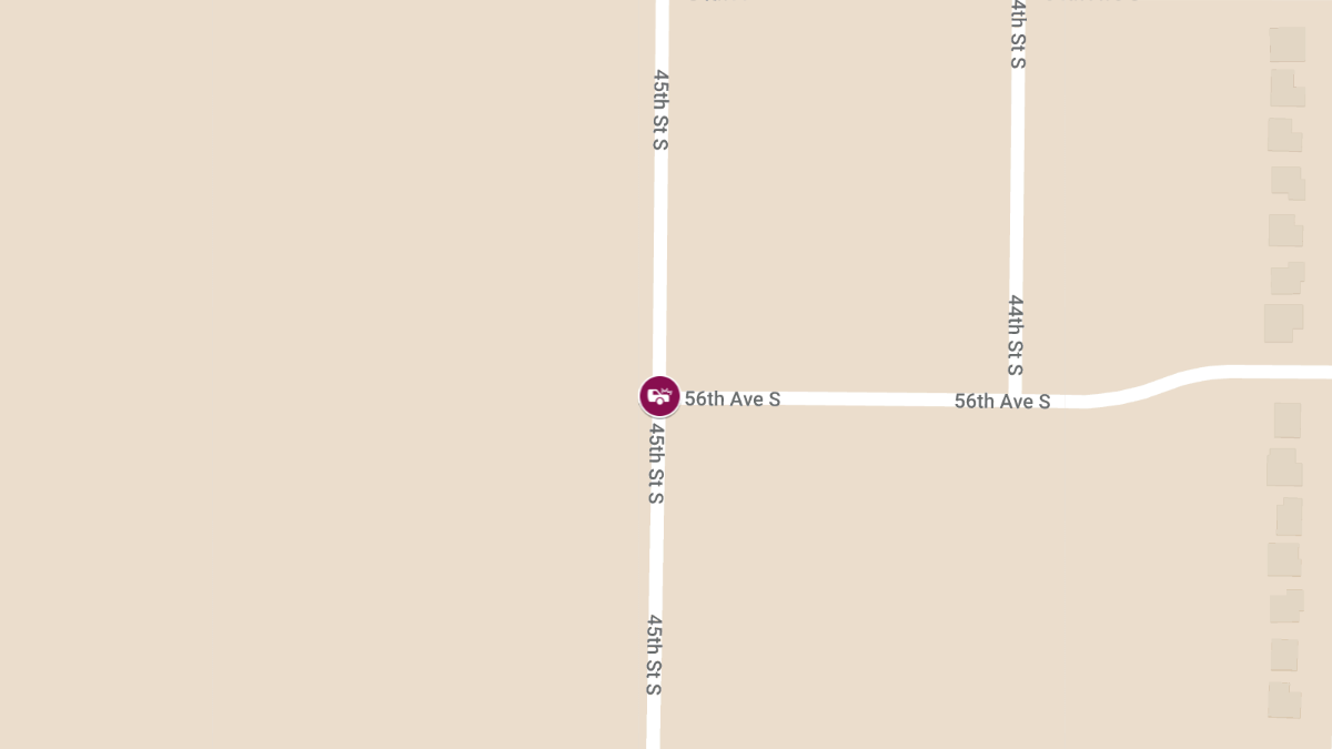 Injury Accident on 45th St S