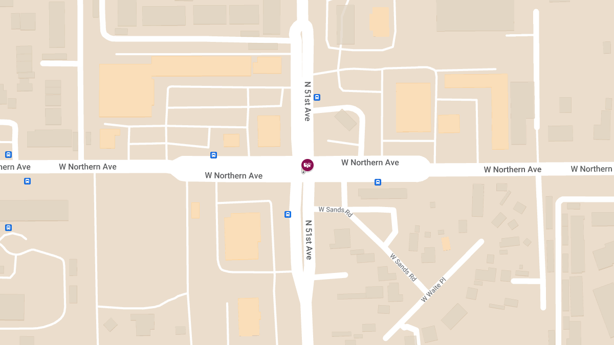 Injury Accident on 51st Ave at Northern Ave