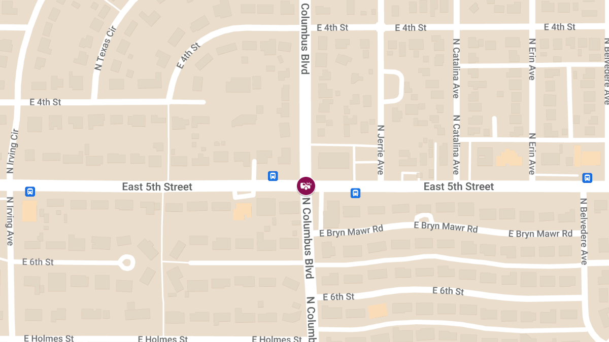 Injury Accident on 5th St at Columbus Blvd