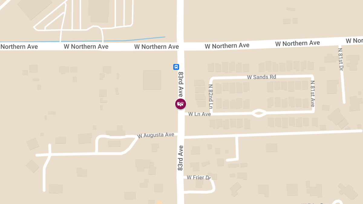 Injury Accident on 83rd Ave near Northern Ave