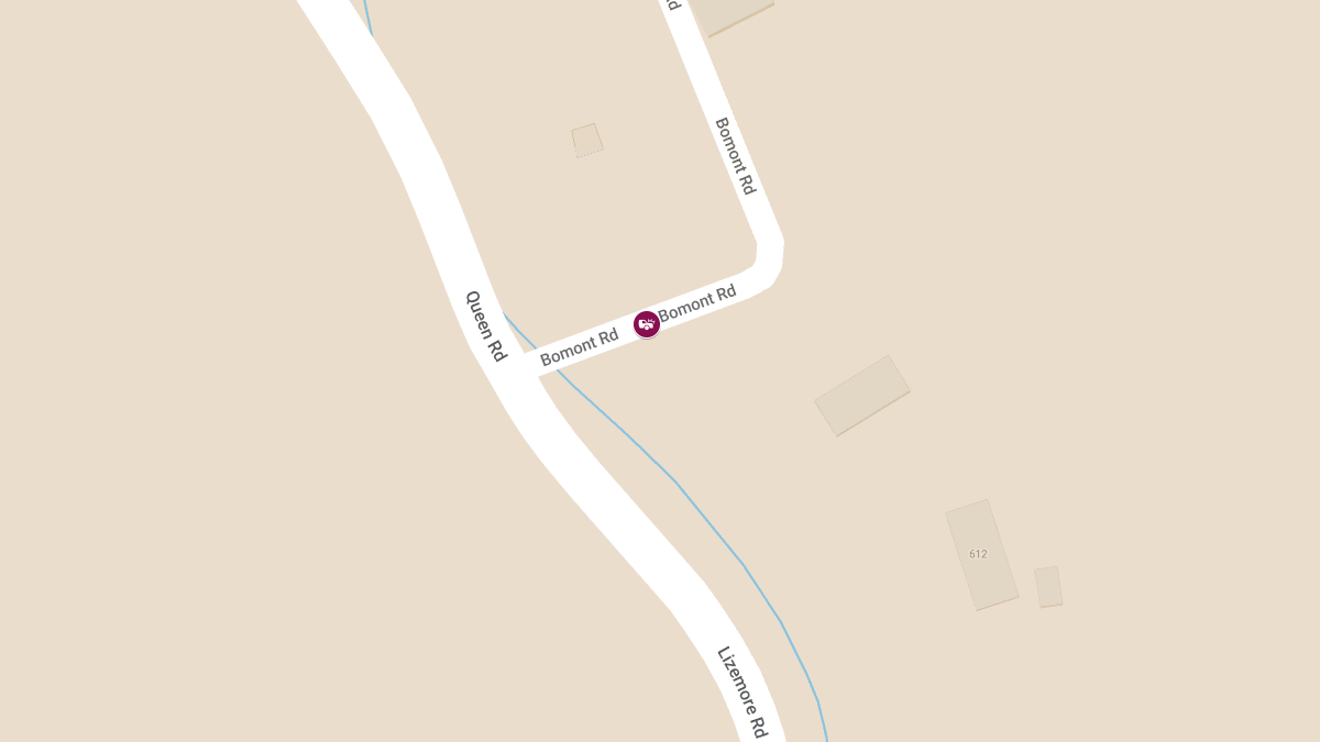 Injury Accident on Bomont Rd