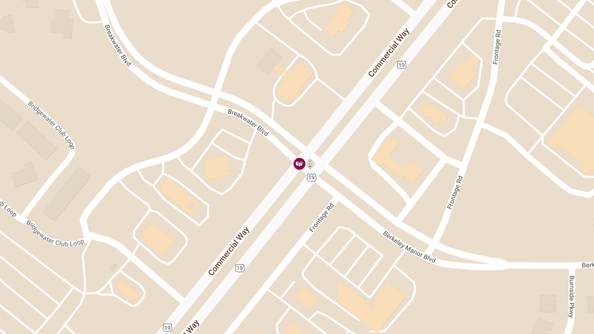 Injury Accident on Breakwater Blvd at Commercial Way