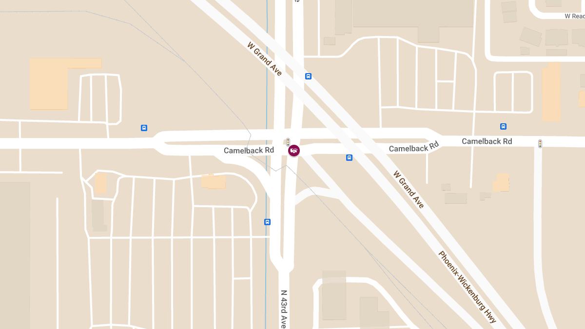 Injury Accident on Camelback Rd at 43rd Ave