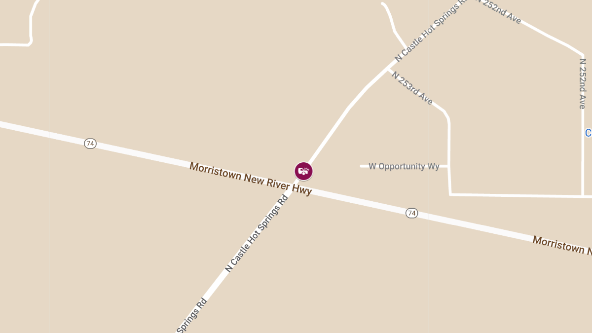 Injury Accident on Castle Hot Springs Rd North of State Route 74