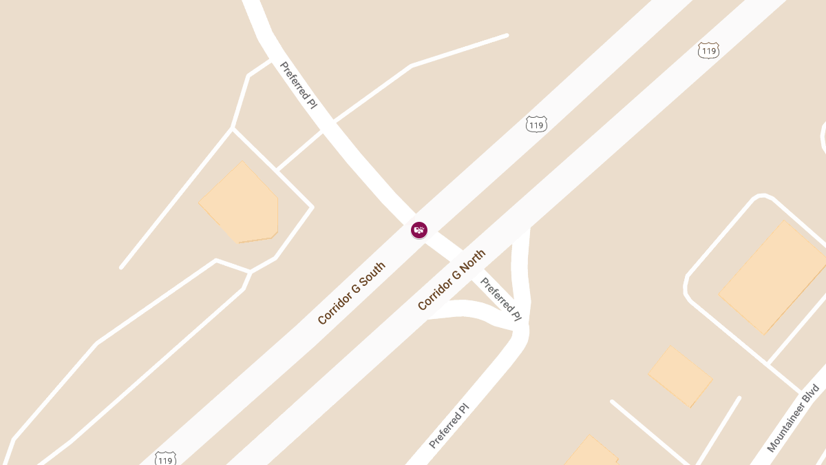 Injury Accident on Corridor G N at Preferred Pl