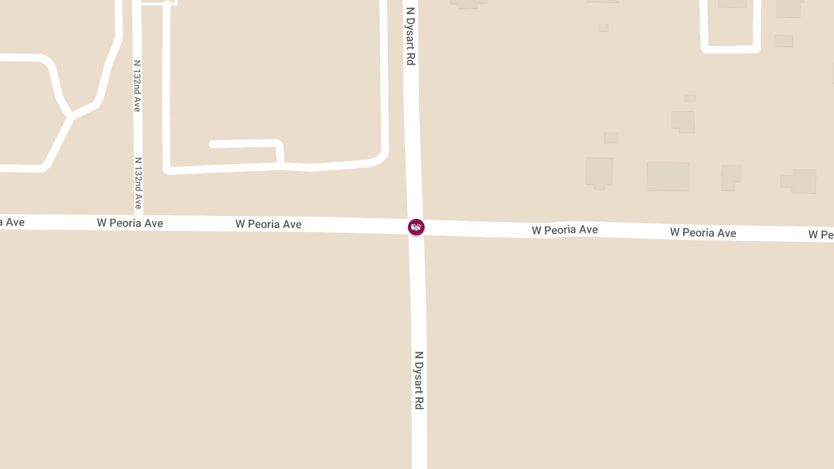 Injury Accident on Dysart Rd at Peoria Ave
