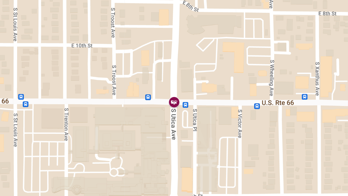 Injury Accident on E 11th St S at S Utica Ave