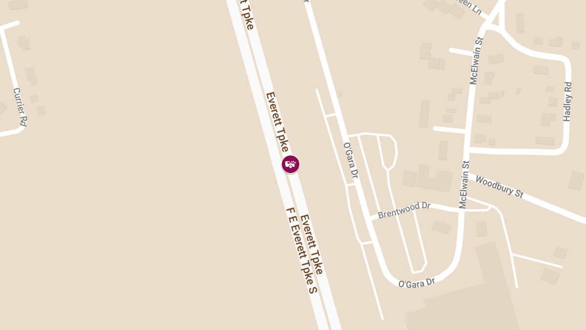 Injury Accident on Everett Tpke South at I-293/RT-101