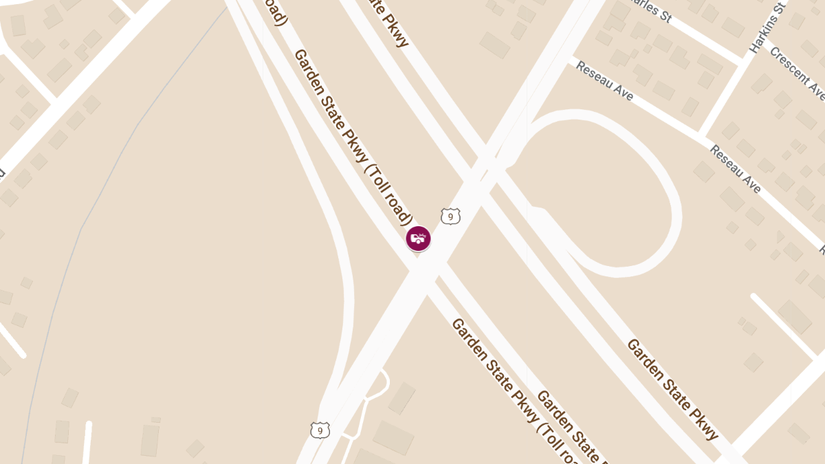 Injury Accident on Garden State Pkwy South Near Exit 156
