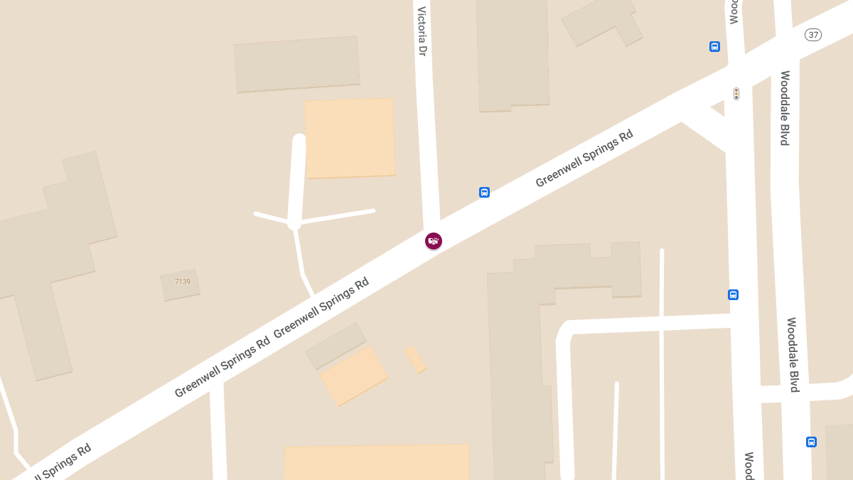 Injury Accident on Greenwell Springs Rd at Victoria Dr