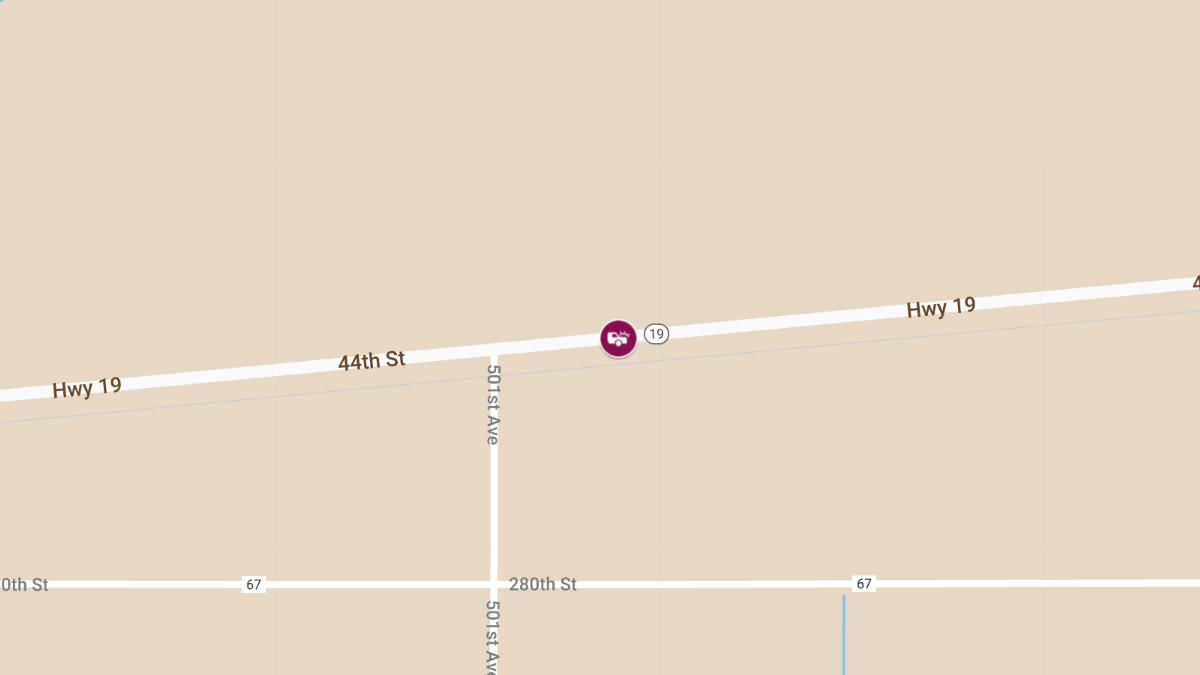 Injury Accident on Highway 19 near 501st Ave