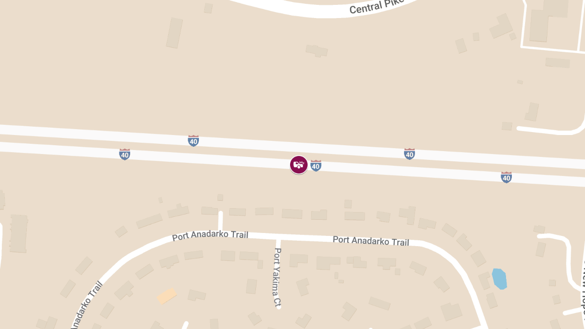 Injury Accident on I-40 WB Near MM 221