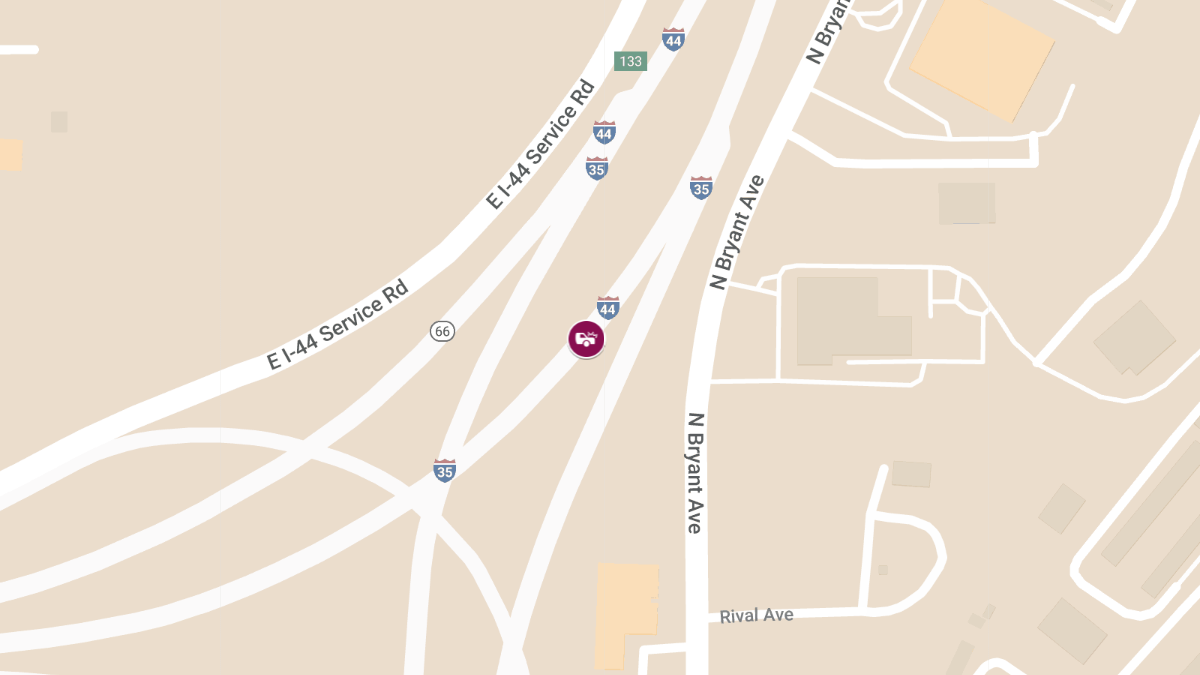 Injury Accident on I-44 East at 74th St/Exit 114