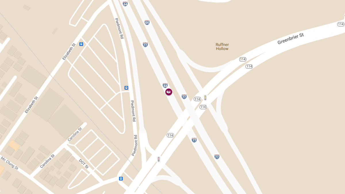 Injury Accident on I-64 East Near MM 58