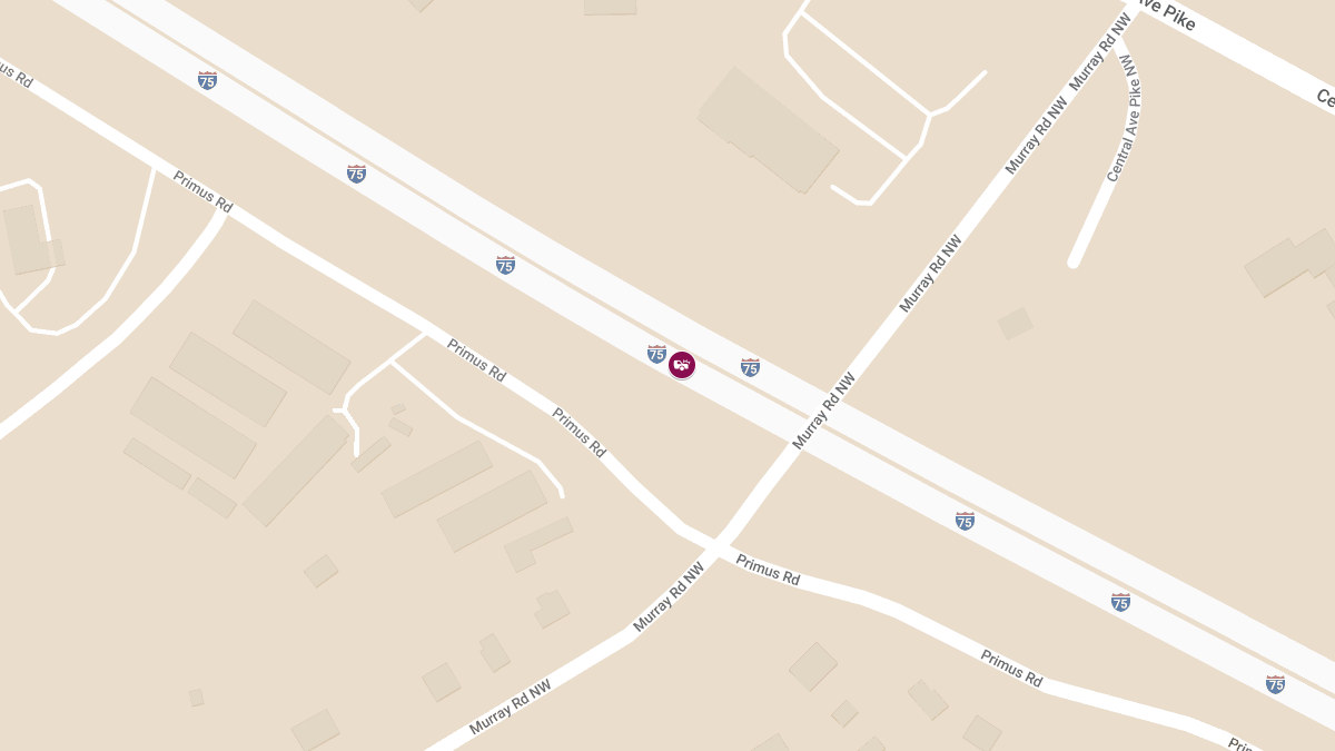 Injury Accident on I-75 SB at MM329