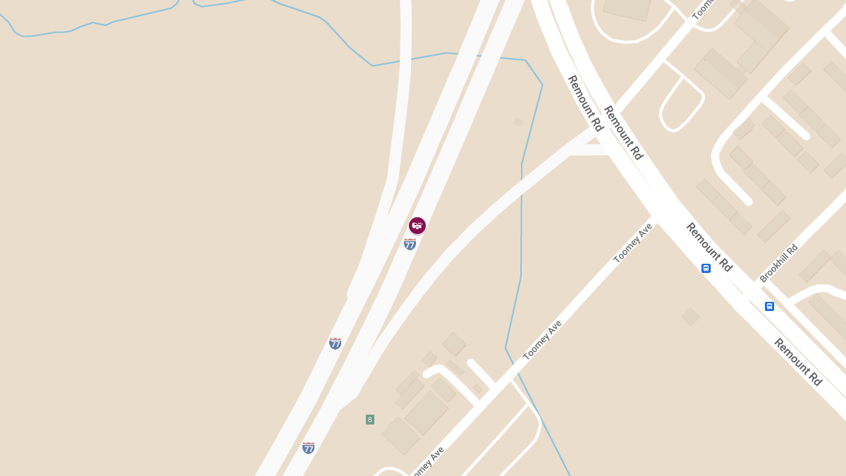 Injury Accident on I-77 North