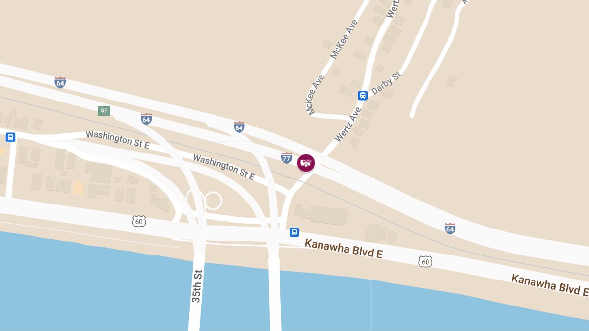 Injury Accident on I-77 North