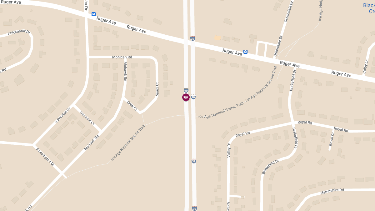 Injury Accident on I-90 and Hwy 171 EB