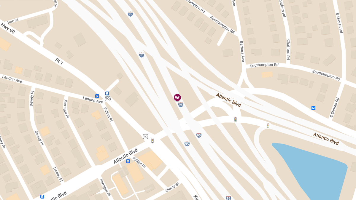 Injury Accident on I-95 NB at Mile Marker 353