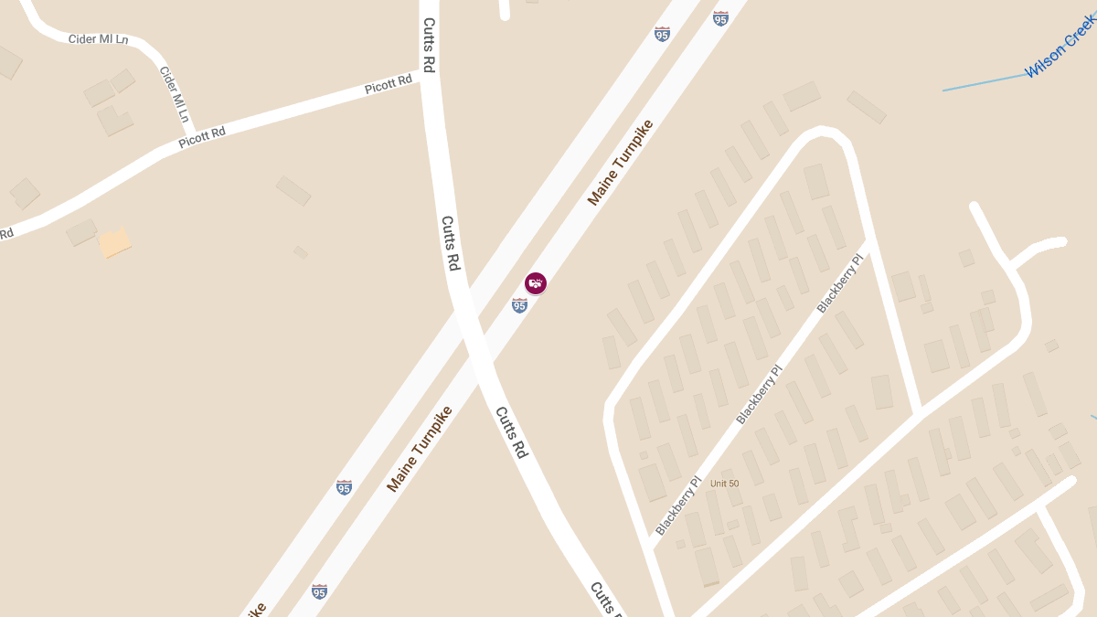 Injury Accident on I-95 SB at Mile Marker 4.0