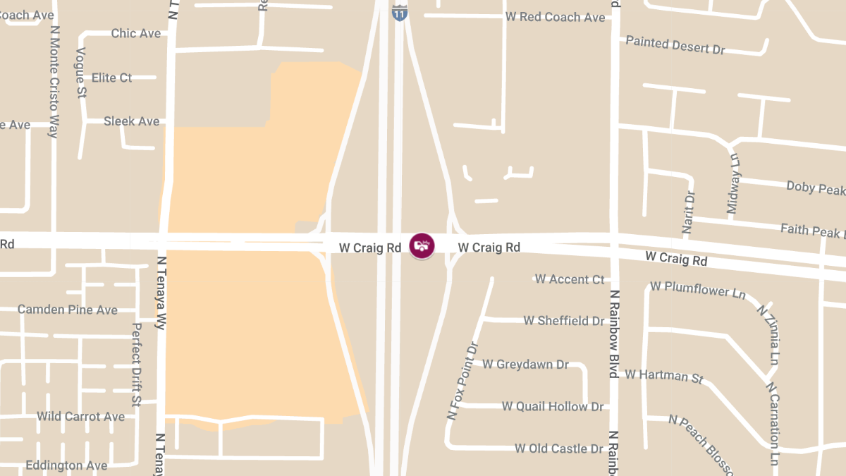 Injury Accident on IR11 N at Craig Rd