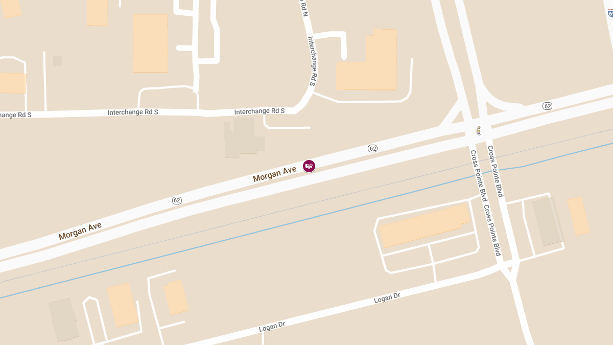 Injury Accident on Morgan Ave East of I-69