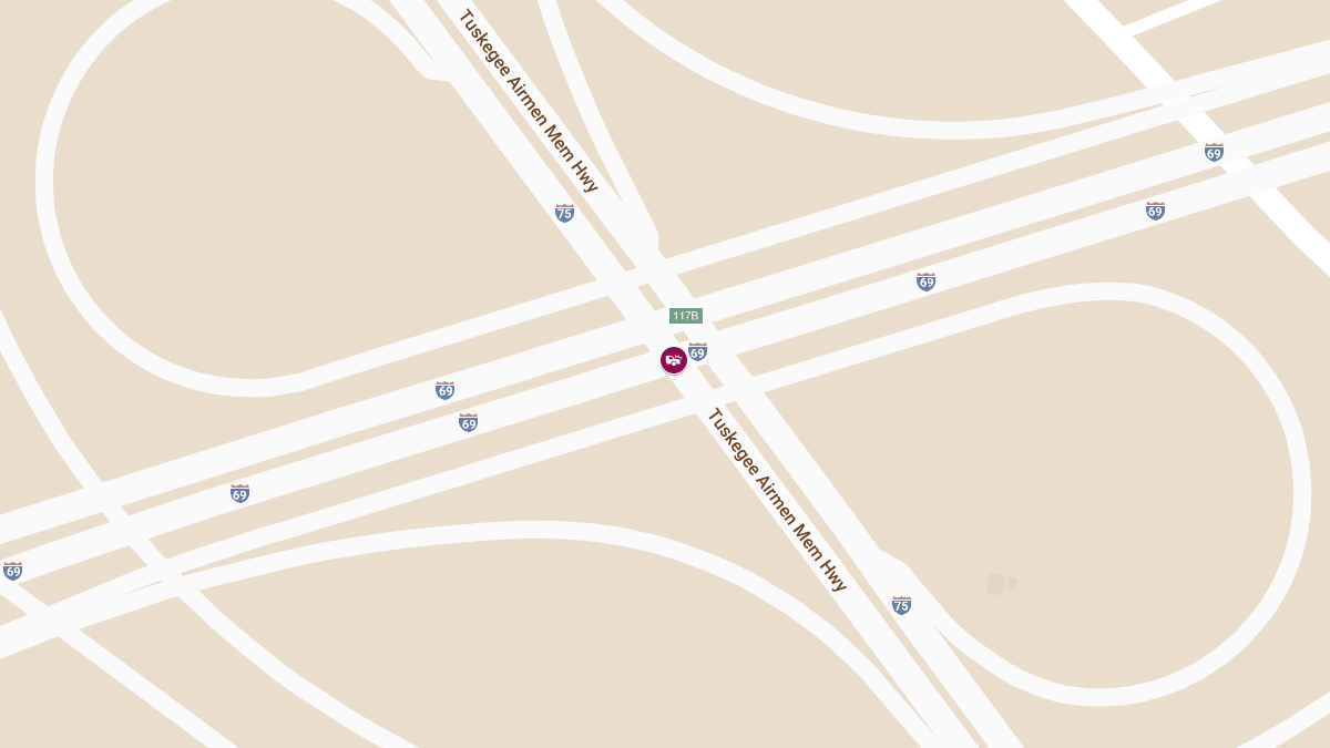 Injury Accident on NB I-75 at EB I-69