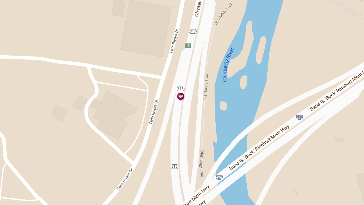 Injury Accident on OH-315 S Between Goodale St and I-670 W