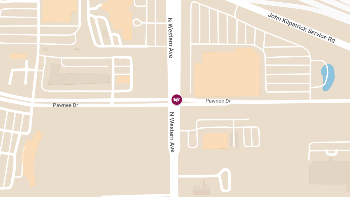 Injury Accident on Pawnee Dr at North Western Ave