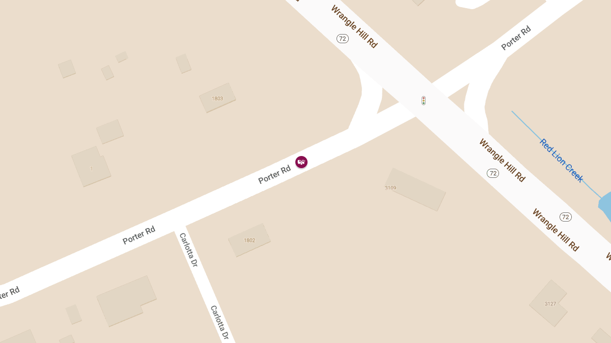 Injury Accident on Porter Rd West of Route 72