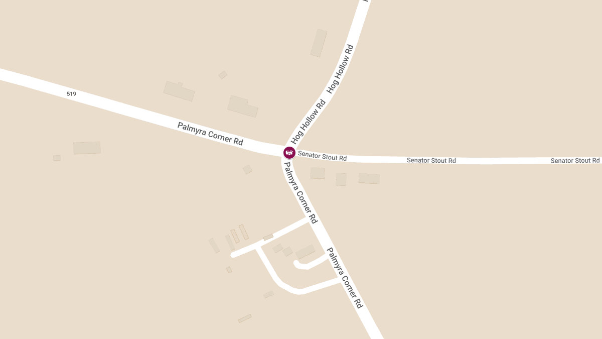 Injury Accident on Rt 519 near Hog Hollow Rd